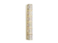 NEWPORT 8240 8248/A gold NEW , Бра, Gold Clear crystal L6,5*H46*Sp8 cm G9 5*25W