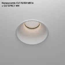 Рассеиватель Honeycomb Crystal Lux CLT FILTER MR16 Honeycomb BL