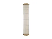 NEWPORT 3290 3290/A brass , Бра, Brass Clear glass L12*Н60*Sp12,5 cm G9 5*25W