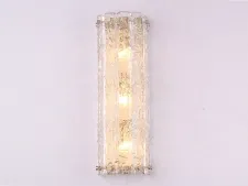 NEWPORT 10820 10823/A new , Бра, Matt brass Clear crystal L12*H38*Sp8,5 cm G9 3*25W