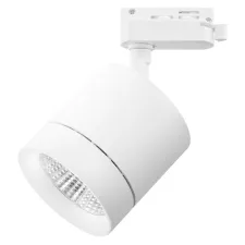 Светильник трековый для BARRA 220V 15W 4000K 30° белый Canno Lightstar 301264