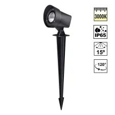 359218 NT Ландшафтный светильник LED 13Вт 3000К 110-240В IP65 STREET