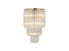 NEWPORT 8900 8905/A gold , Бра, Gold Clear glass L30*H46*Sp17 cm G9 5*40W