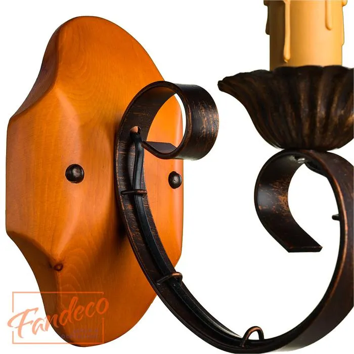 Бра Arte Lamp TAVERNA A9520AP-1BR | Дом Декора