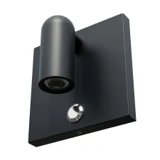 Бра 3W 277LM 3000K, черный Omega Lightstar 200937