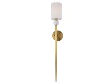 NEWPORT 3520 3521/A brass new без абажуров , Бра, Brass Clear glass L14*H96*Sp17.5 cm E14 1*40W
