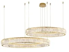 NEWPORT 8240 Потолочная чашка 8240 D20 2 горизон.кольца gold , Gold D20*H4 cm