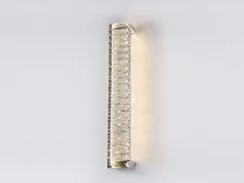 NEWPORT 8240 8241N/A chrome , Бра, Chrome Clear crystal L7,6*H52*Sp8,5 cm LED 10W 1100Lm 3100-4000K