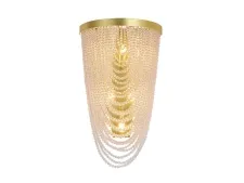 NEWPORT 8320 8326/A mat.gold , Бра, Matte gold Crystal bead L30*H50*SP15 cm G9 6*40W