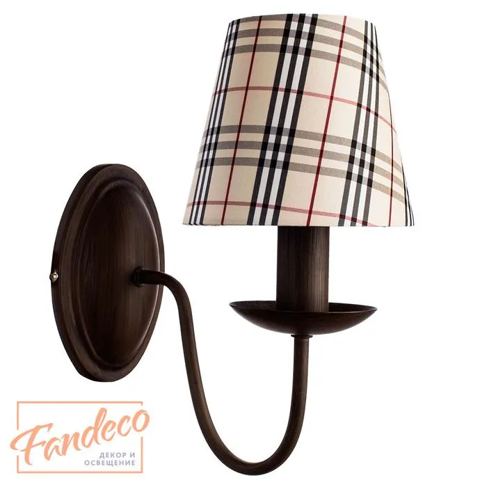 Бра Arte Lamp SCOTCH A3090AP-1CK | Дом Декора