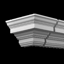 Фасадная лепнина внешний угол 4.32.211 Европласт