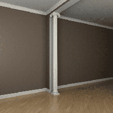 Интерьерная лепнина колонна 1.30.202 Европласт