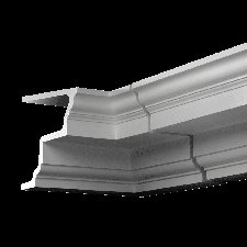 Фасадная лепнина внутренний угол 4.02.121 Европласт