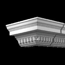 Фасадная лепнина внешний угол 4.31.212 Европласт