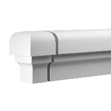 Фасадная лепнина торцевой элемент 4.82.031 Европласт