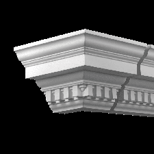 Фасадная лепнина внешний угол 4.32.212 Европласт