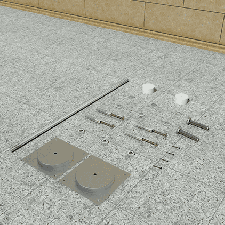 Фасадная лепнина МОНТАЖНЫЙ КОМПЛЕКТ m.comp.b201 Европласт