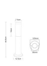Уличный светильник  Arte Lamp 68 A3158PA-1SS