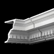 Фасадная лепнина внутренний угол 4.02.221 Европласт