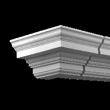 Фасадная лепнина внешний угол 4.31.211 Европласт