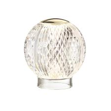 Декоративные 5008/2tl l-vision odl24 567 золотой/металл/акрил настольный светильник led 2w 4000k 180лм crystal