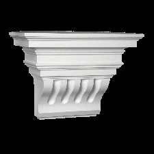 Фасадная лепнина кронштейн-пьедестал 4.83.301 Европласт