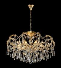 Люстра потолочная Crystal Lux Hollywood HOLLYWOOD SP-PL8 GOLD D800