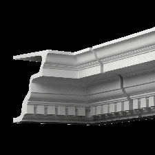 Фасадная лепнина внутренний угол 4.02.321 Европласт