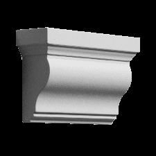 Фасадная лепнина кронштейн-пьедестал 4.83.003 Европласт