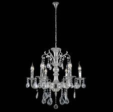 Люстра подвесная Crystal Lux Sunshine SP6 Silver
