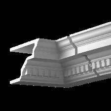 Фасадная лепнина внутренний угол 4.31.222 Европласт