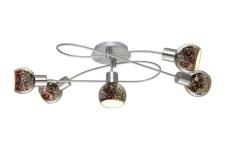 Люстра потолочная Arte Lamp Illusione A6125PL-5SS