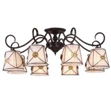 Люстра потолочная Arte Lamp 72 Brown A5495PL-8BR