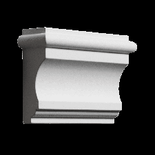 Фасадная лепнина кронштейн-пьедестал 4.83.002 Европласт