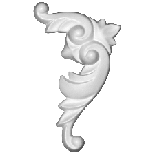 Интерьерная лепнина орнамент 1.60.135 Европласт